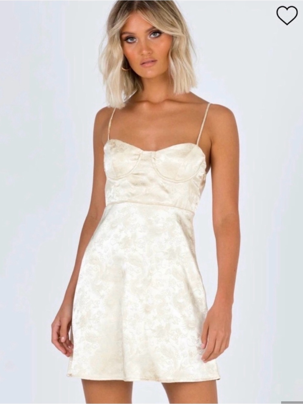 Princess Polly Champagne Pop Mini Dress